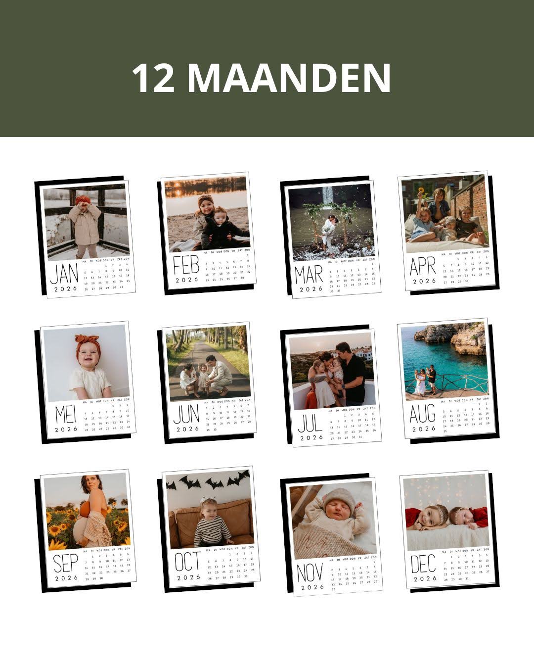 Polaroid kalender